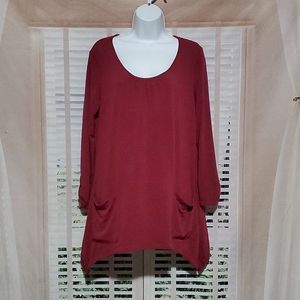 Cable & Gauge tunic top